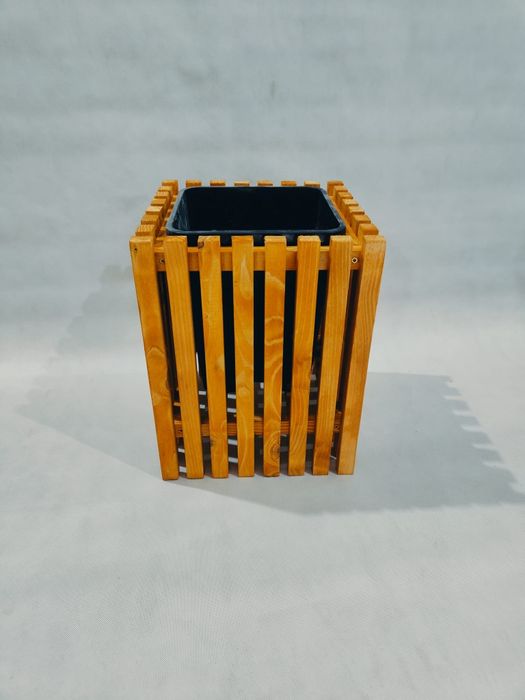 Donice ogrodowe drewniane lamelki