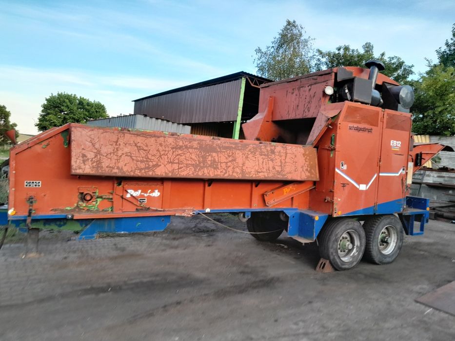 Rębak, rozdrabniacz spalinowy