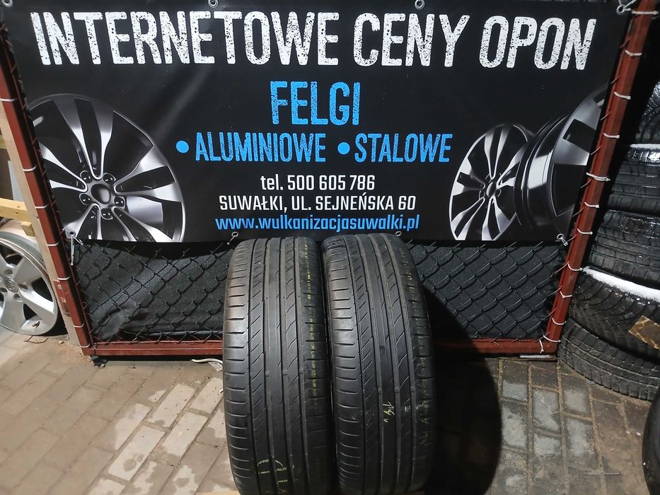 2x używane opony letnie 235/45 R19 CONTINENTAL Montaż Gwarancja