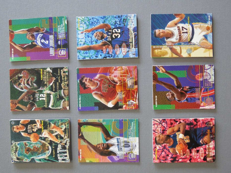 Cartas Baskteball NBA Fleer