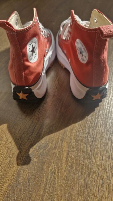 All Star Converse Plataforma Originais, Cor Salmão