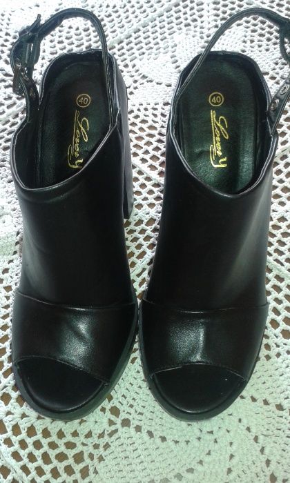 Nowe sandały OpenToe r. 40 obcas 12 cm