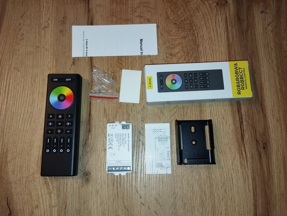 Pilot zdalnego sterowania + kontroler LED do taśm LED