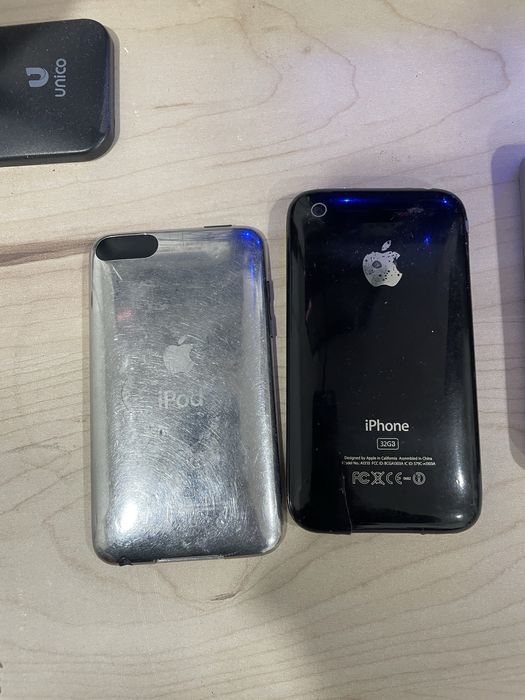 Iphones antigos e ipod