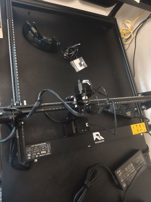 Máquina de gravação a laser