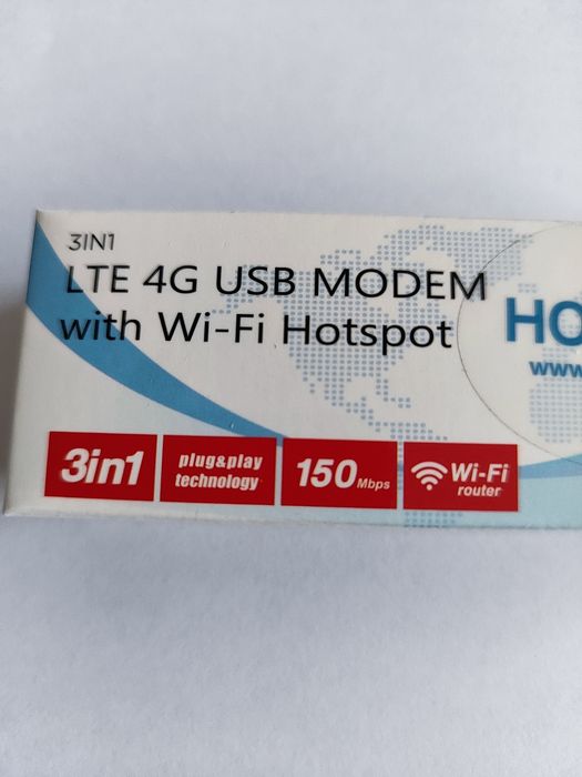 Modem USB 4G LTE Wi-Fi na kartę SIM