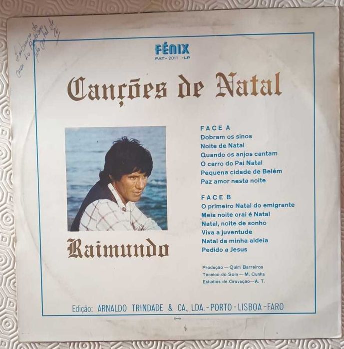 Disco Vinil Canções de Natal - Raimundo