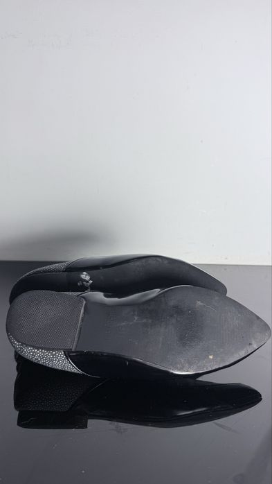 London Rebel | Czarne mokasyny loafers damskie 37 (23–23,5 cm)