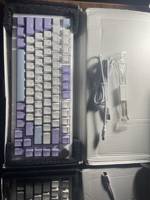 Механічна клавіатура з кирилицею Ajazz ak820!ДЕШИВО!