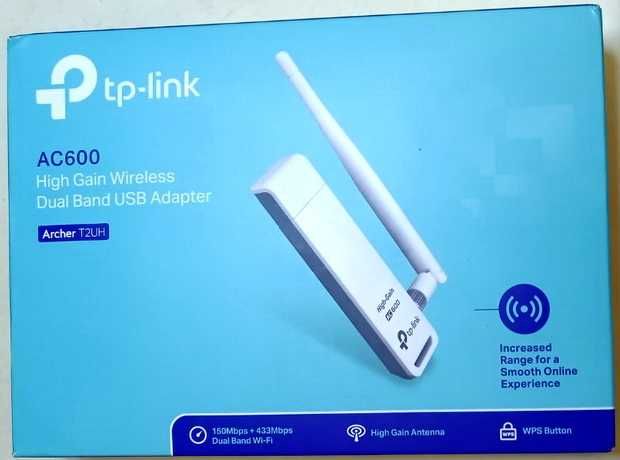 Wi-Fi USB адаптер TP-link AC600 Archer T2UH.
