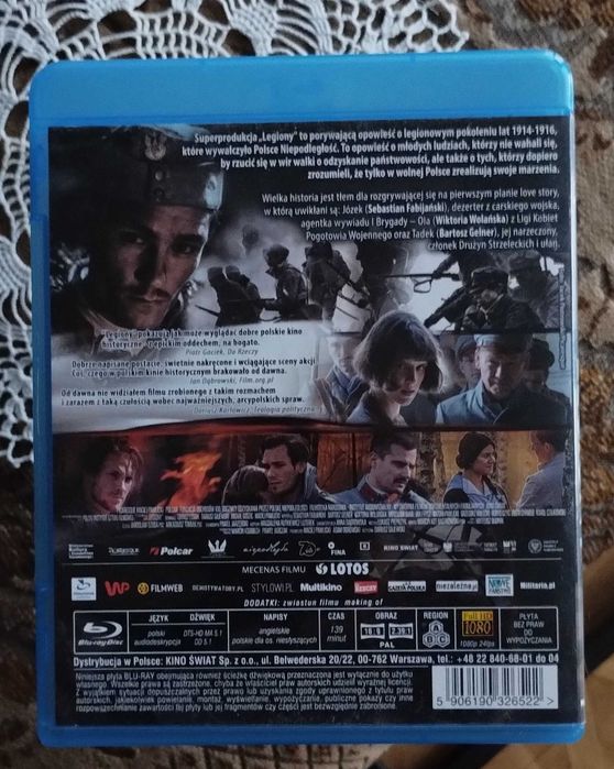 Legiony film blue-ray