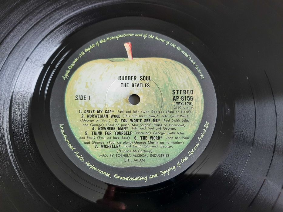 The Beatles - Rubber Soul - Japão - Vinil LP