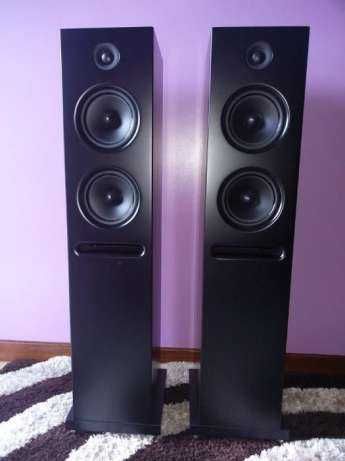 EPOS K2 – Colunas de som (par) – Lacado preto – Excelente estado