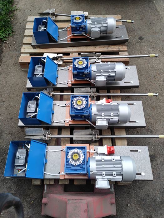 Змішувач, міксер(мішалка) для єврокуба з частотником, міксер для рідин