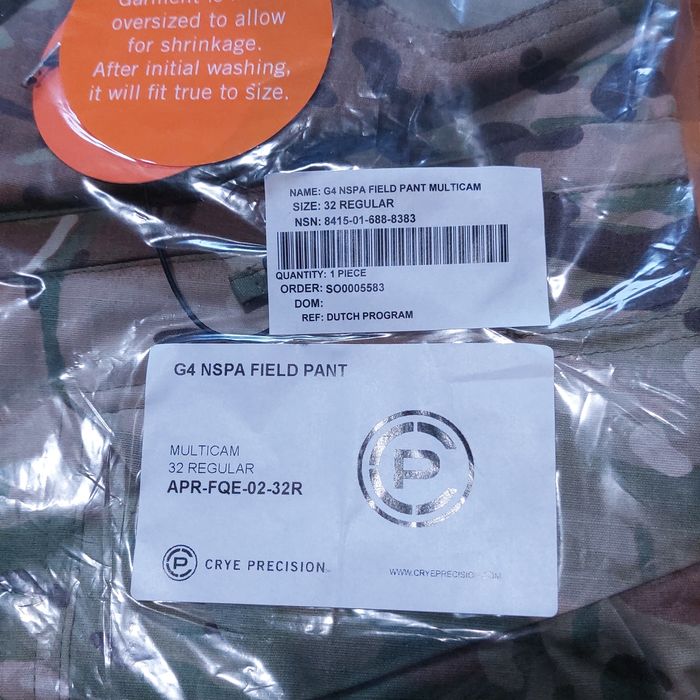 Штани G4 NSPA FIELD Pant (APR-FQE) Multicam 32R, 34S, 34L