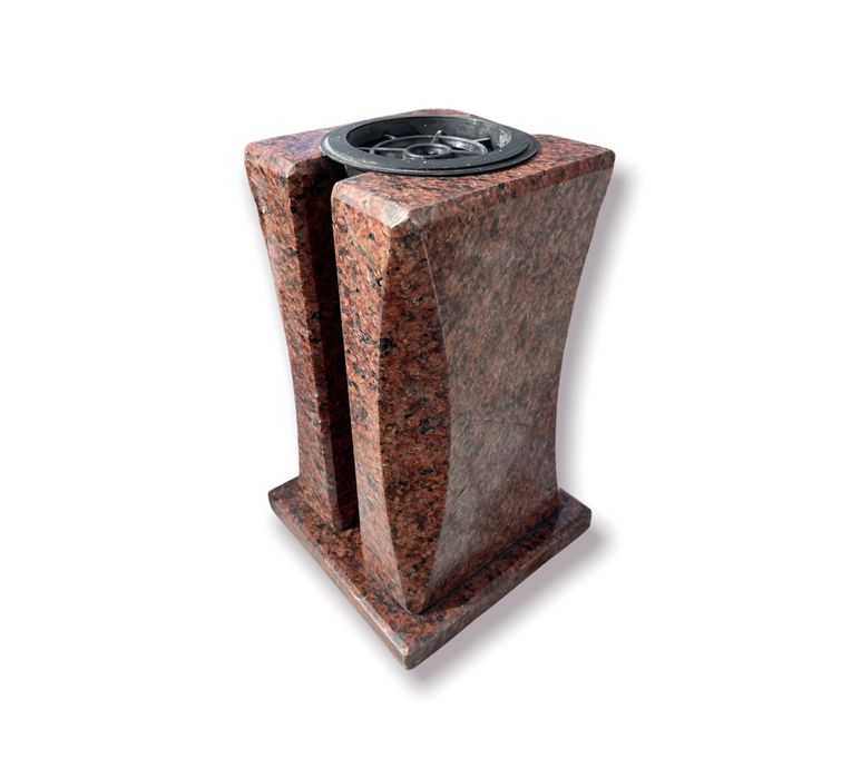 Ваза гранитная. Європейська ваза. Ваза клеяна