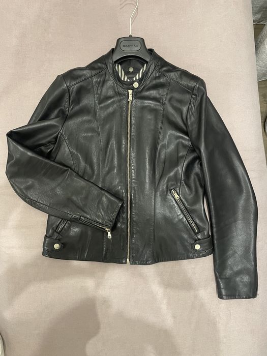 Шкіряна куртка Massimo Dutti