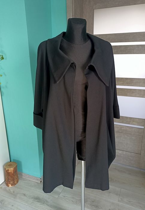 Ribkoff 46/48 płaszcz z kieszeniami premium scandi slow okazja