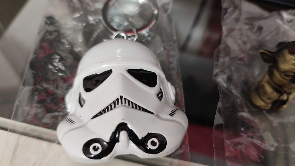 2 porta chaves star wars YODA & Stormtrooper