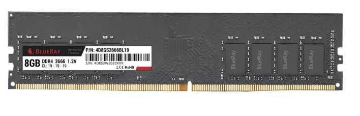 Memória RAM BlueRay 8GB DDR4 2666MHz