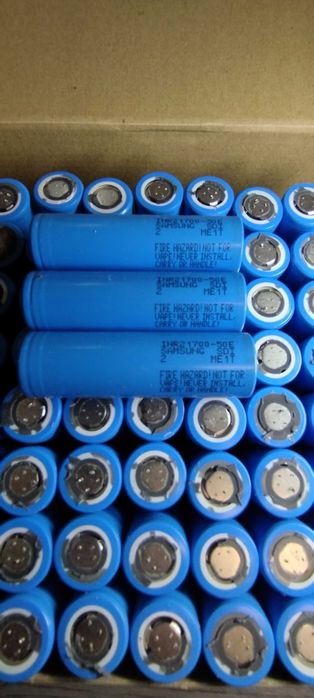 Акамулятор Samsung 50E 5000mah  якісні високотокові елементи