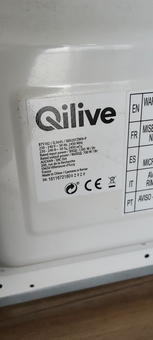 Kuchenka mikrofalowa Qilive