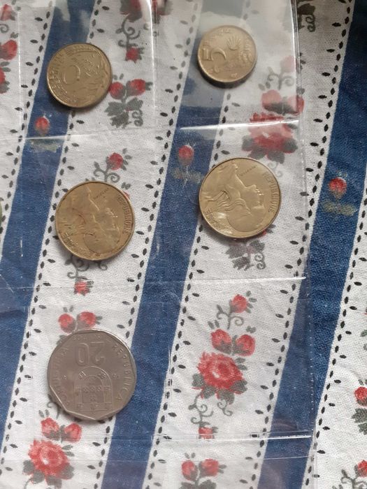 Lote de 15 moedas antigas