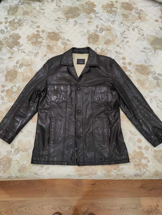 Casaco em pele genuína Jackes's tam. XL em excelente estado