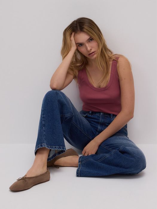 Джинси широкого крою від reserved 34