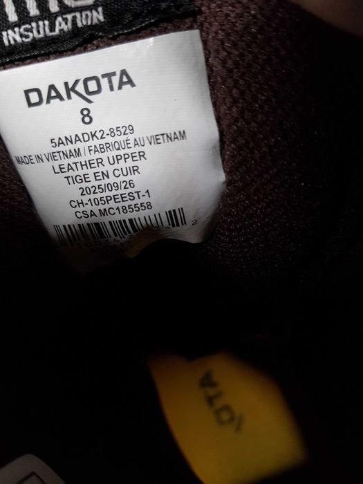 Buty robocze DAKOTA rozm 41 wkł 27 cm