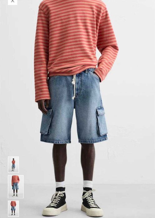 Джинсові шорти Zara, бермуди 42р, М, L