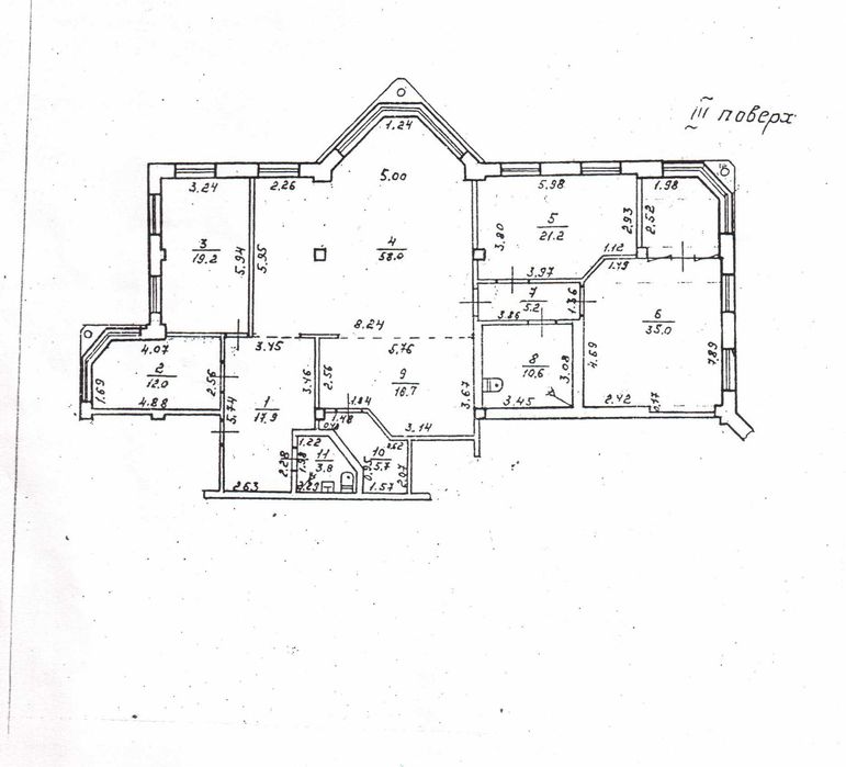 Многокомнатная квартира по адресу (площадь 217 м²) - Atlanta.ua - фото 9
