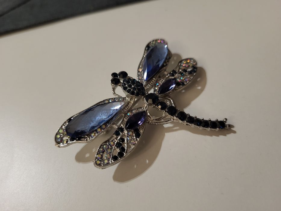 Broszka  damska ważka