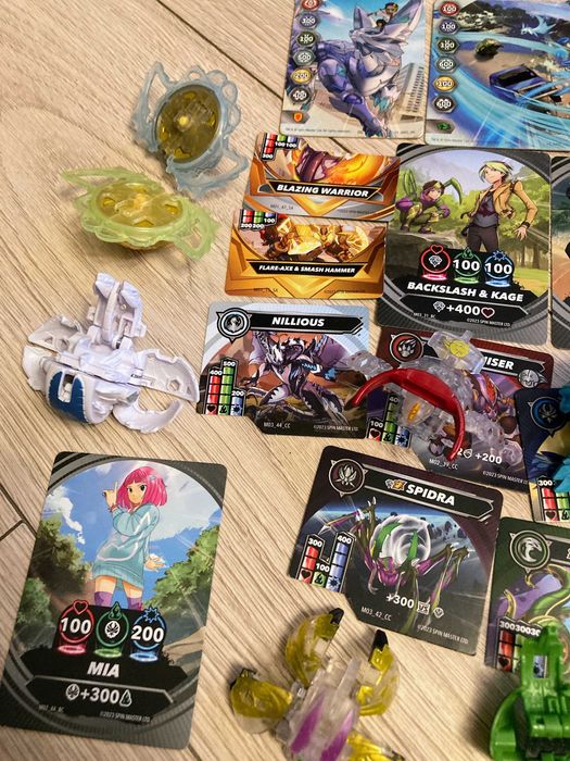 Bakugan figurki zestaw