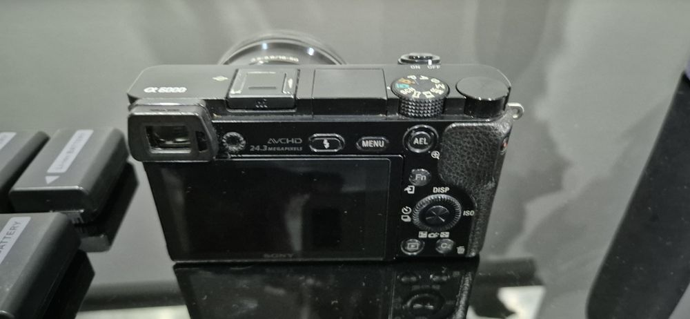 Sony A6000+Lente+Baterias - 66 589 disparos