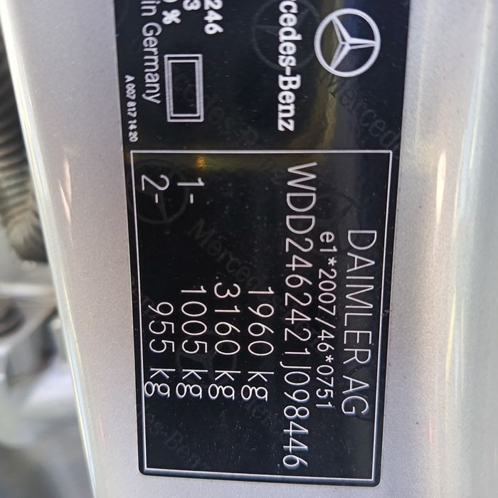 Mercedes Benz kl b 246