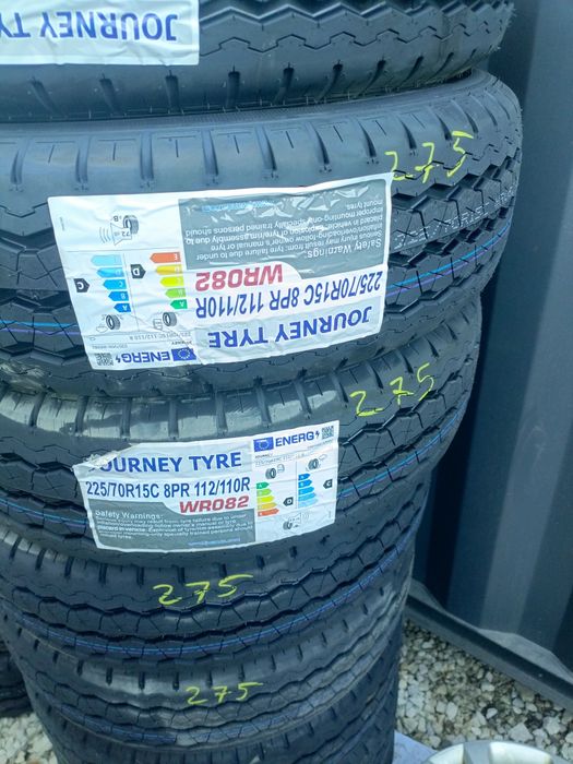 Nowe opony letnie do busa 225/70/15c 215/70/15c Journey