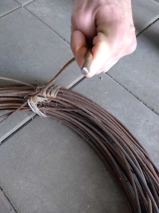Drut zbrojeniowy gładki w krążku FI 7MM