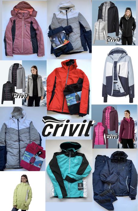 Демисезонная куртка жіночий лижний костюм Crivit женская термо  S M L