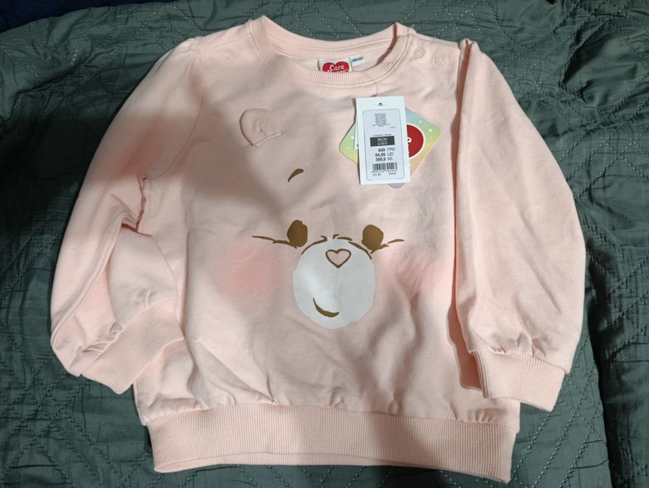 Bluza z misiem dla dziewczynki