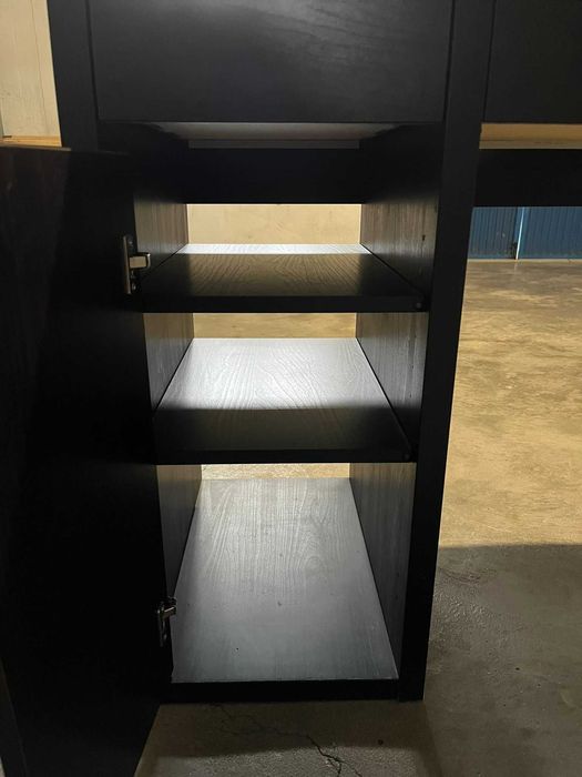 IKEA Desk (Black/Brown)64309870184067124