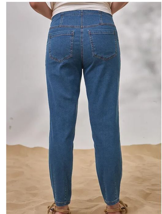 Джинсові штани yula mama для вагітних