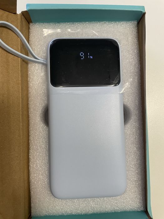 Павербанк Power Bank 20000mAh з LED-дисплеєм та подвійним виходом