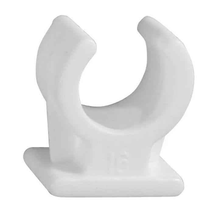 Uchwyt Otwarty Do Rur Elektroinstalacyjnych 18Mm 10 Sztuk Volteo