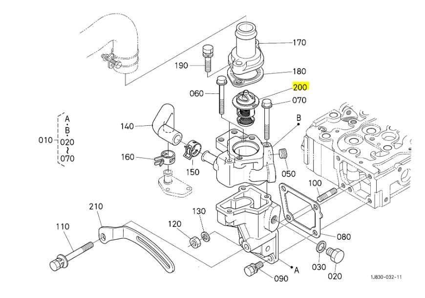 Oryginalny  Termostat Silnika U45-3 L1361 L5740