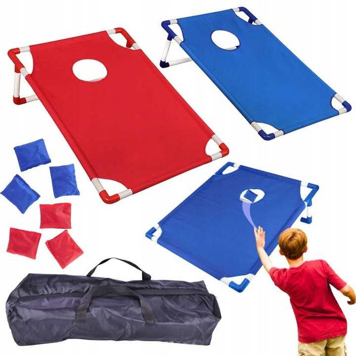 Gra Bean Bag Traf Do Celu Gra Zręcznościowa Zestaw Z Torbą 2 Platformy