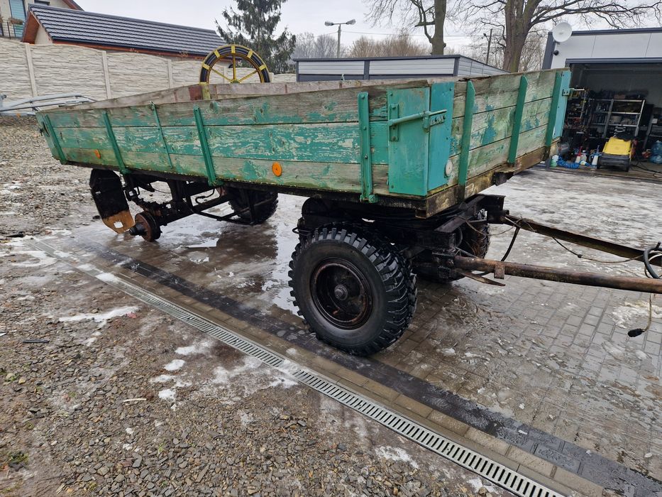 Przyczepa rolnicza Kiper dwustronny dokumenty