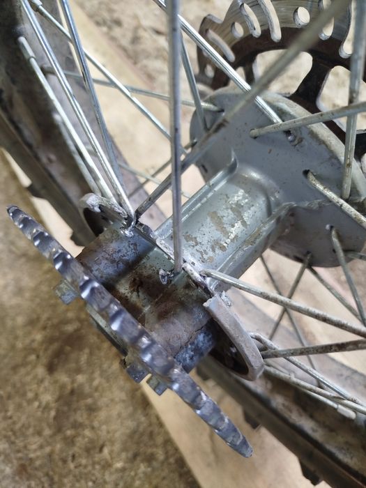 Диск, колесо R14,  на пітбайк в сборі з резиною 90/100-14