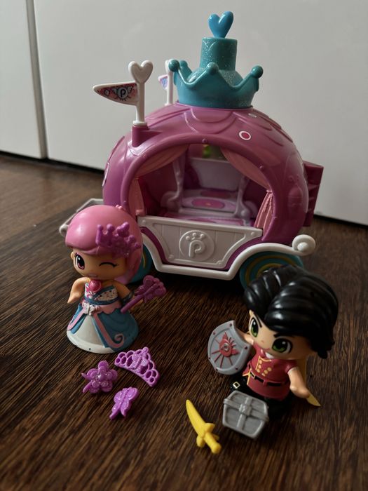 Pinypon coche mais 2 bonecos