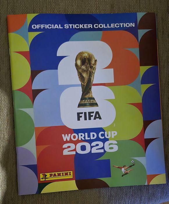 Caderneta de Cromos Campeonato do Mundo 2026 Panini